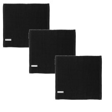 31x31cm Fast-Absorbent Microfiber Kitchen Towels & Dishcloths – Soft, Super Absorbent, Black – Compatible with All Kitchen Surfaces