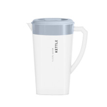 Clear Plastic Pitcher with Lid - 2qt/3L Beverage Dispenser for Iced Tea, Lemonade & Cold Drinks