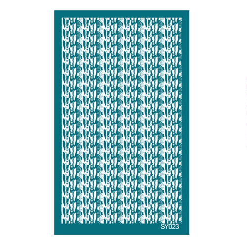 Silk Screen Stencils for Polymer Clay Reusable Kit Type 11 1