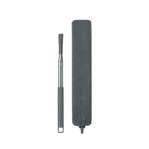 Retractable Extendable Microfiber Duster, Bendable Removable Head, Washable – 1.35M Gray, for Home/Kitchen/Car