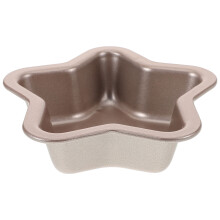 Moule à gâteau en forme d'étoile en PTFE, acier au carbone, outil de cuisson pour usage professionnel, 1 pièce, 13 cm (5,1 pouces).