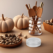 4Pcs Cookie Tins Bulk 6.50X6.50X2.50CM Silver Tinplate Storage for Party Favors and Holiday Treats