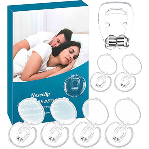 Snoring Snore Free Silicone Nose Clip Sleeping Device 1