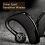 Bluetooth 5.0 Ørestykke Trådløst Headset Støjreducerende Ørepropper Kørsel Trucker 5