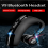 Bluetooth 5.0 Ørestykke Trådløst Headset Støjreducerende Ørepropper Kørsel Trucker 7