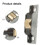 Stainless Steel Window Pulley Wheel 12mm Single Flat 6