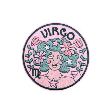 Ysmzzmsy 1 Virgo Piece Iron-On Patch