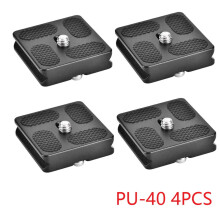 4pcs Lens Plate Quick Release Compat 40/50/60/70/100mm for Canon Nikon tele Lens