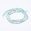 Fios de contas de larimar natural, pedra rolada, 5~11x5~7mm, furo: 1mm, 15,3 polegadas~15,7 polegadas (39~40cm) 2