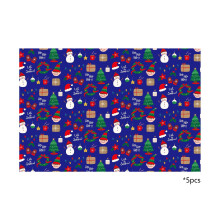 Vintage-Style Christmas Wrapping Paper – Thick Kraft, Tear-Resistant & Eco-Friendly, Rustic-Chic Designs for Gifts, Tree Decor & Party Favors