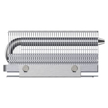 Dissipador de calor metálico para SSD NVMe M.2 2280 com almofada térmica de silicone e 2 tubos de calor AGHP.