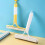 Household multi-function glass cleaning mirror with watering can 3-in-1 glass scraper window scraper 4