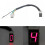 LED Universal Digital Gearindikator Motorcykel Display Gearskiftesensor 1