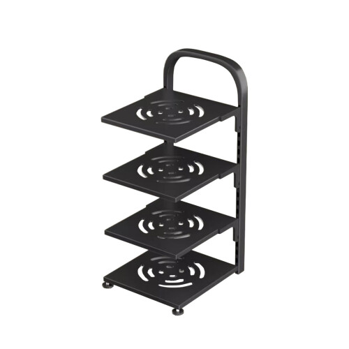 Heavy Duty Under-Cabinet Pot and Pan Rack with 4 Adjustable 1