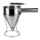 Octopus Ball Funnel Kitchen Sushi DIY Piston Funnel with Rack (Silver) 1