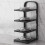 Heavy Duty Under-Cabinet Pot and Pan Rack with 4 Adjustable 5