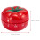 Tomato Egg Timer Mechanical For Baking Cooking Classroom Use 1Pack Red 6.3x4.5cm 2
