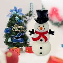 Weihnachtsschneemann-Nachtlicht – Stimmungslicht aus Kunstharz für Kinderzimmer, Schlafzimmer, Babyzimmer – Sanfte Nachttischlampe & Geschenk
