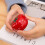 Tomato Egg Timer Mechanical For Baking Cooking Classroom Use 1Pack Red 6.3x4.5cm 7