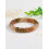 Holographic Brown Beaded Bracelet Women Bracelet Stackable Bracelet Crafted-default 3