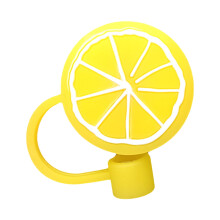 Silicone Straw Covers, Reusable Dust-Proof Straw Plugs for 6-8 mm Straws – Adorable Caps for Beach, Pool & Party (D)