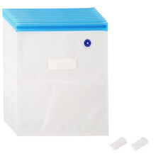 Eficientes para la conservación de alimentos. 10 bolsas de vacío reutilizables con bomba manual.