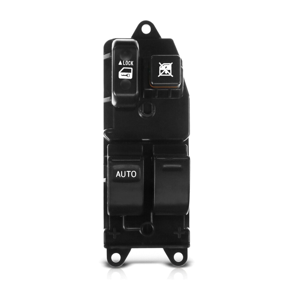 Power Window Switch Front Left For Toyota Sienna (98-00), Solara (99-03), Tundra (00-06) Â Compatible With Oem 9152228765344