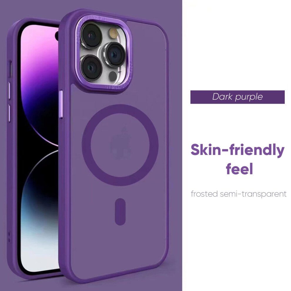 Tech Circle Magnetic Case For Iphone 11 Pro (5.8", 2019) Â Magsafe & Military-Grade Shock/Dust Proof, Dark Purple 9130661149488