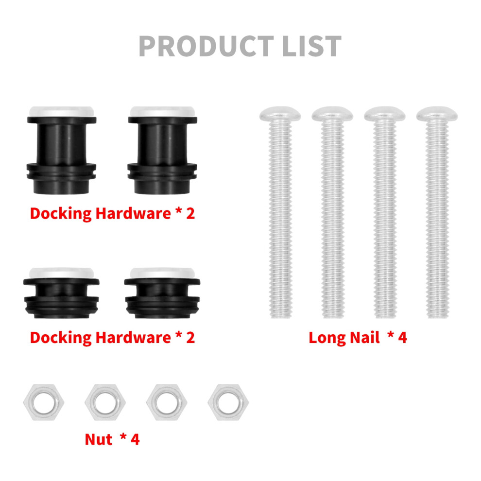 Sissy Bar Mounting Docking Detachable Hardware Kit For Harley Sportster 883 1200 9327961904965