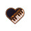 Ysmzzmsy 1 PCS Heart shaped patch Iron On or Sew On Embroidered Patch 1