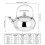 Stainless Steel Tea Kettle with Infuser Filter 7