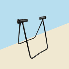 Metal Bike Repair Stand Vertical Display Floor Kick Stand