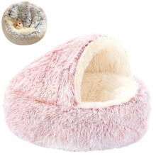 Cozy Cocoon Dog Bed,Cozy Cocoon Pet Bed for Dogs,Cat Dog Bed with Cover,Plush Dogs Beding Cave for Small Medium Large