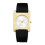 Women's Analog Quartz Watch Silicone Strap Square Dial 1