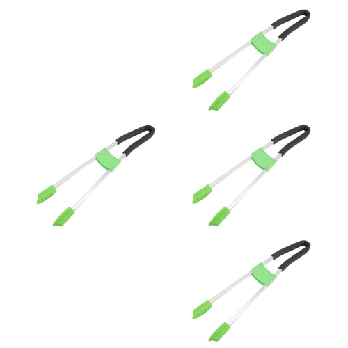 4Pièces Outils Ramassage Déchets Ergonomiques Aluminium Multi Scènes