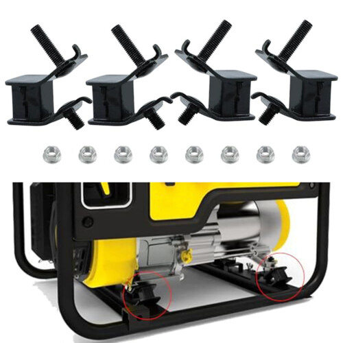 Rubber Mounts for Generator Vibration Dampening 4 Pack 2