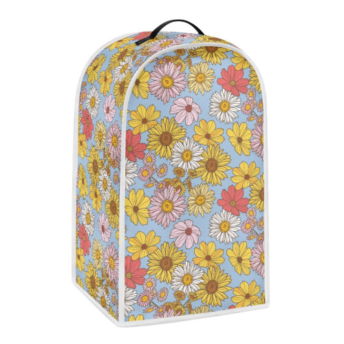 Daisy Pattern Blender Dust Cover Coffee Maker Protection with Multifunctional Protective 1
