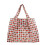 Large Capacity Folding Shopping Bag Polyester Cloth Folding Bag Portable Handheld Storage Bag 2