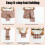 Large Capacity Folding Shopping Bag Polyester Cloth Folding Bag Portable Handheld Storage Bag 5