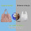 Large Capacity Folding Shopping Bag Polyester Cloth Folding Bag Portable Handheld Storage Bag 6