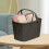 Portable Folding Plastic Bathroom Storage Basket for Shower Organization, White Blue Green 2