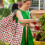 Large Capacity Folding Shopping Bag Polyester Cloth Folding Bag Portable Handheld Storage Bag 7