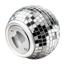 Otvírák na lahve s disco koulí – retro párty dekorace, kompatibilní s narozeninami, svatbami, rozlučkami se svobodou a koktejlovými akcemi v