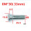 10pcs M8 Alloy Disc Brake Bolts 4