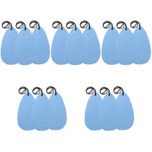 15Pièces Chiffons De Nettoyage Flûte Saxophone En Bleue