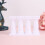 White Plastic Cake Support Pillars 8 Pieces 8