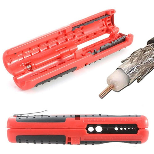 Portable Multi-Functional Wire Stripper Pliers, Slip-Resistant Ergonomic Handle, Built-in Spring, Sturdy & Durable 2
