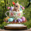 Easter Decorations: 2D Acrylic Easter Eggs & Rabbit Ornaments for Tabletop, Wall – Compatible with Easter Party Supplies 4