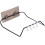 1Pc Black Wall Mounted Basin Storage Rack Iron Hanging Holder for Bathroom and Kitchen 8