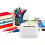 Small Trash Can with Lid Grip Desktop Office Baby 8
